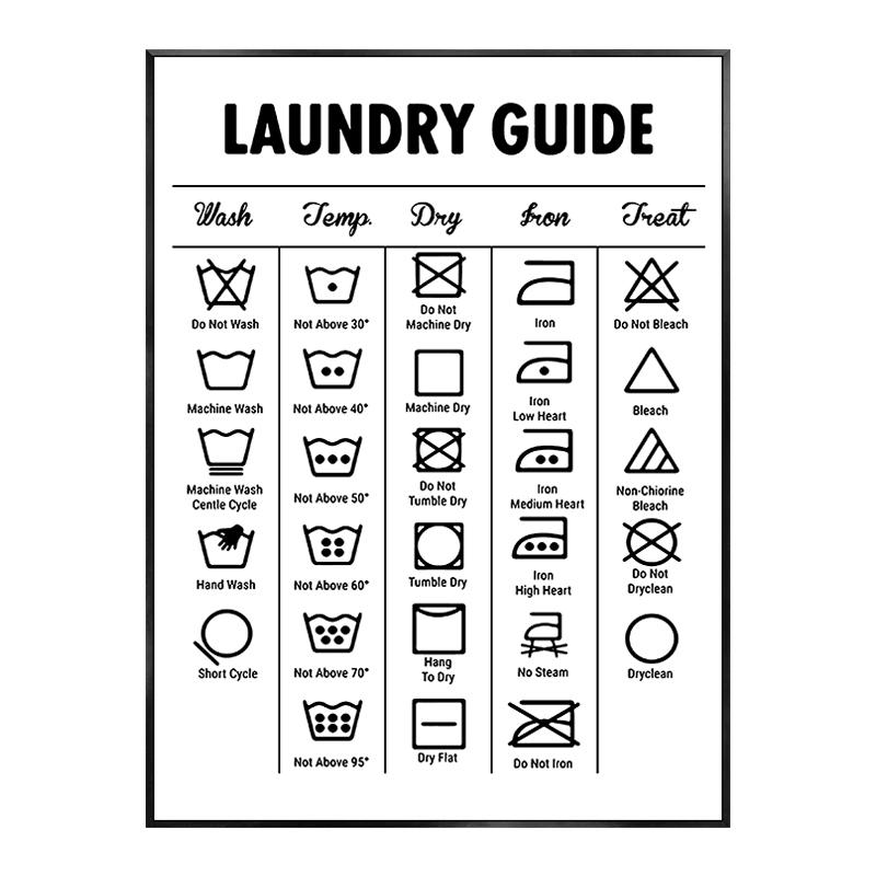 

Символы руководства по стирке Плакаты и принты Знак для прачечной с изображением сексуальной женщины Декоративные картины Настенные картины на холсте Декор в скандинавском стиле 40x60cm No Framed