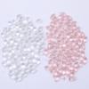 100x Crystal Glass Faceted Beads Charm Pendants Drilled DIY Craft Clear