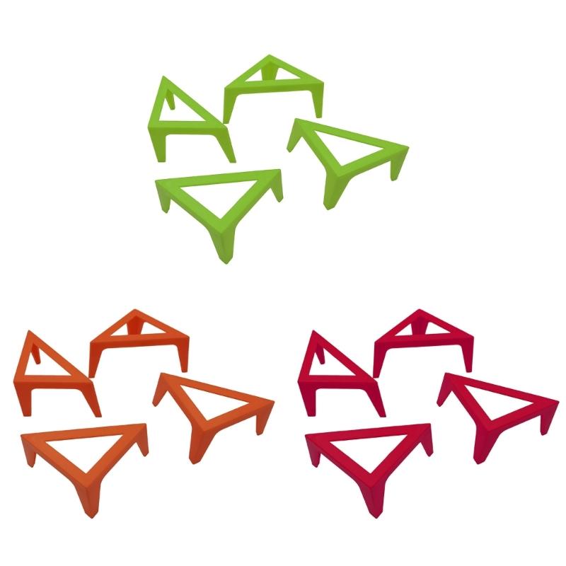 Set of 4 Drawing Board Bracket Plastic Tripod Artistic Triangular Bracket for Children Sketching Painting Tracing Copy