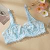 34-40 B/C Cup Plus Size Women Push Up Bra Lace Hollow Out Bralette Underwired Embroidery Lingerie Non-padded Sexy Underwear