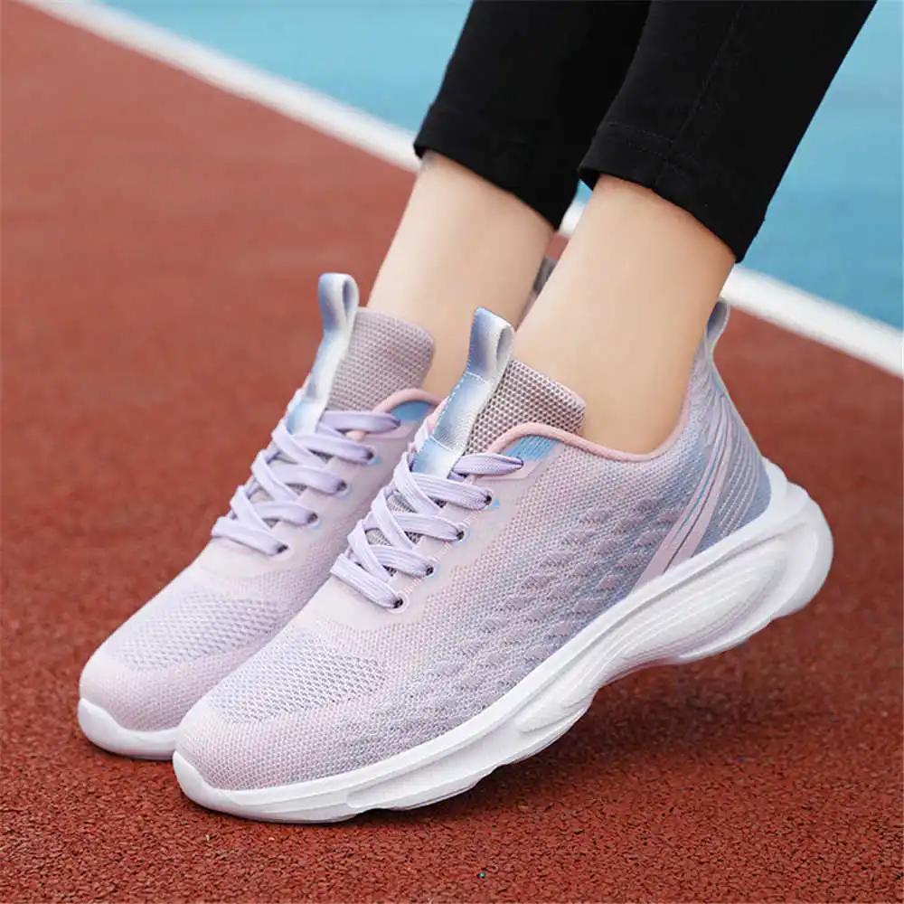 Fashion Knitted Plateforme Red Women's Boot High Sneakers Ladies Running Shoes Sport Sapateneis Portable Tenya Price Tensi