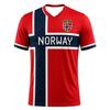 Maglia da Football Norvegese 2026, Maglietta Sportiva da Allenamento ad Asciugatura Rapida da Uomo, Abbigliamento Casual Culturale