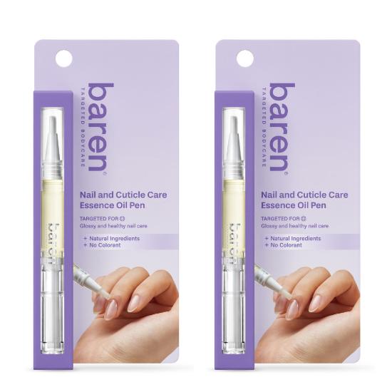 Baren Nail & Cuticle Care Essence Oil Pen 2ml x 2pcs