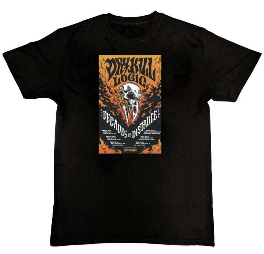 Dry Kill Logic Working On First Graphic Print Mens T-Shirt M
