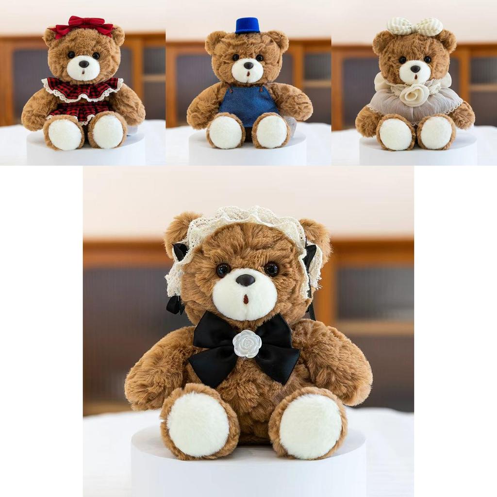 Plush Teddy Bear Toy With Particles For Kids And Collectors