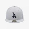 New Era Mlb La Dodgers Basic Fitted Cap Dolphin Gray 15131702