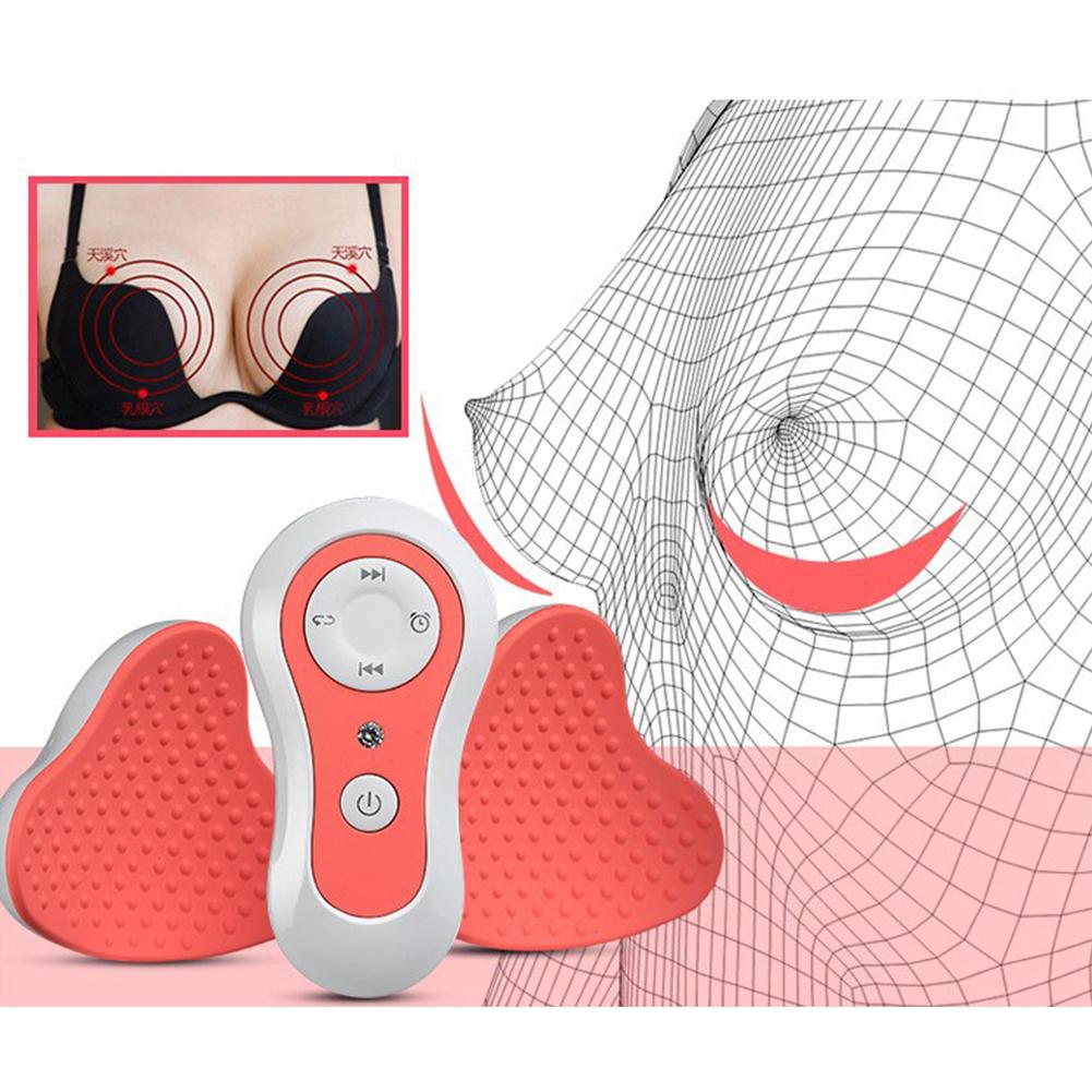 Magnet Breast Enhancer Electric Chest Enlargement Massager Anti-Chest Sagging Device Breast Acupressure Massage Therapy Tool