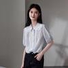 SOFSIL Women's Silk Blend Puff Sleeve Blouse