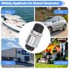 2 PCS Engine Start Push Button Momentary Start Switch, 12V 50A Waterproof Momentary Push Button Switch For Car Truck Boat RV ATV