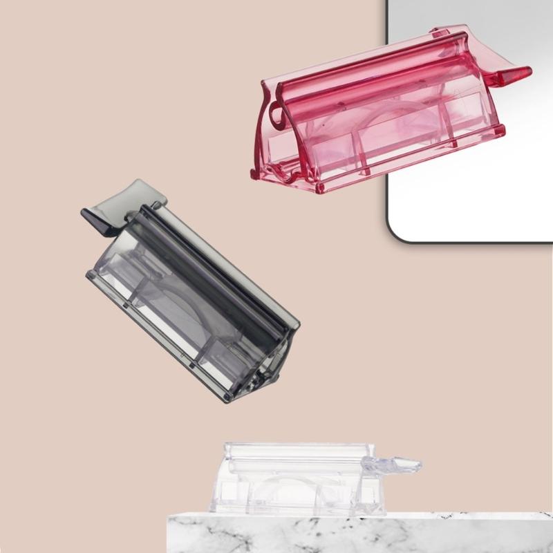 Toothpaste Dispenser Tube Squeezer Space Saving Presser For Cosmetics MultiPurpose Bathroom Accessory Easy Grip Design