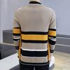 Spring and Autumn Hot Sale, Men's Knitted Sweater Jacket Casual Trend Versatile Thin Cardigan Sweater, Men's Jacket Outside