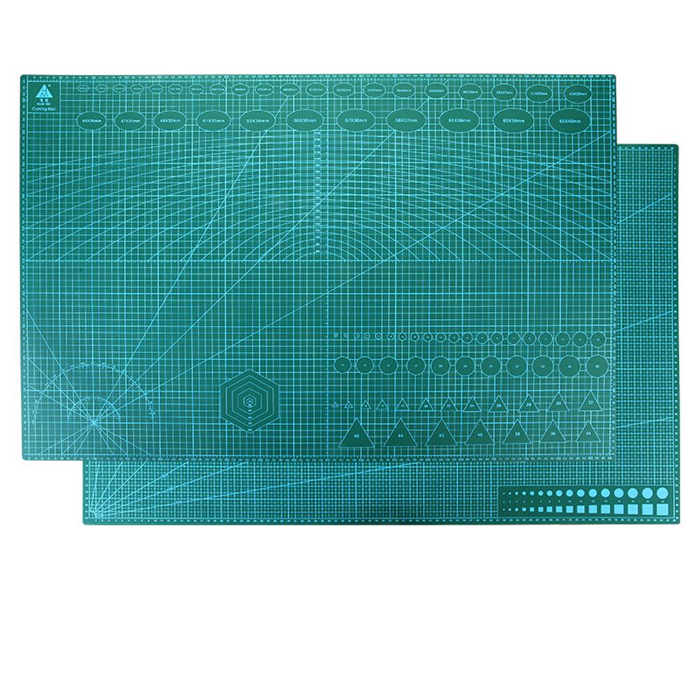 Tapis de Coupe Auto-Cicatrisant Planche de Coupe Quadrillée Plaque de Coupe PVC Double Face Coussin de Coupe 3 Couches pour Scrapbooking Projets DIY