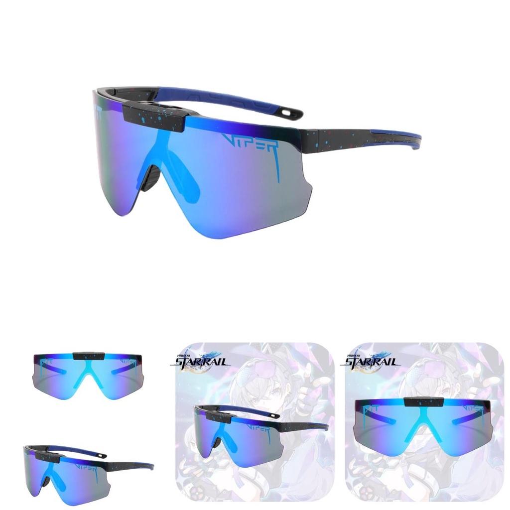 Trendy Game-inspired Eyeglasses For Anime Cosplay Blue Color