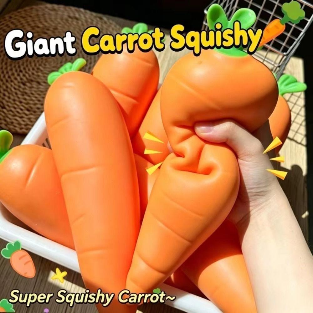 Super Soft Simulated Corn Squeeze Toy Large Size Slow Rebound Toy Carrot Squeeze Toy Kids Adults