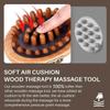 Holztherapie-Massagegerät für Bauchfett,Holzbürste für Meridian-Massagekörper für