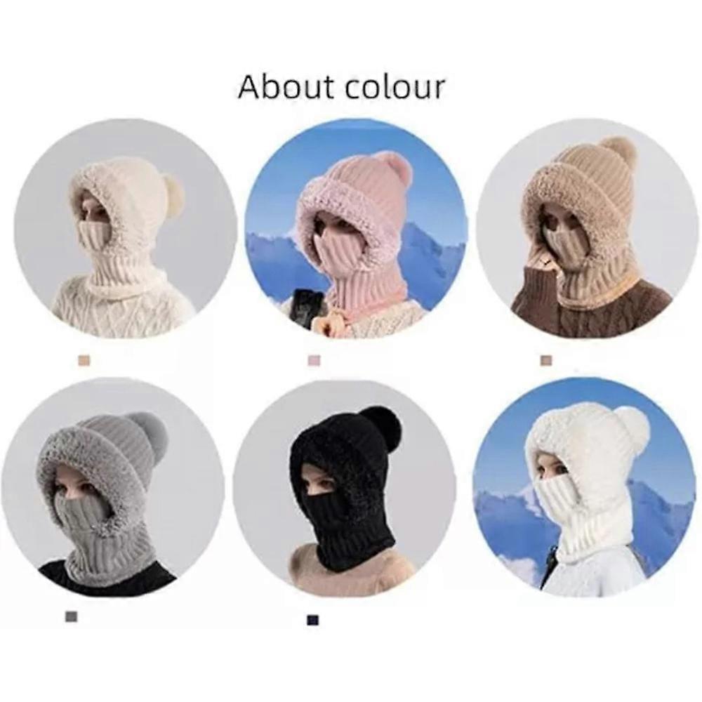 Starstartree Women's Knitted Hat In Autumn and Winter,Knitted Beanie for Women