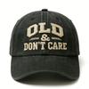 Adjustable Baseball Cap Embroidered Distressed Baseball Cap Embroidery Baseball Cap Comfortable For Gifting Outdoor Activities
