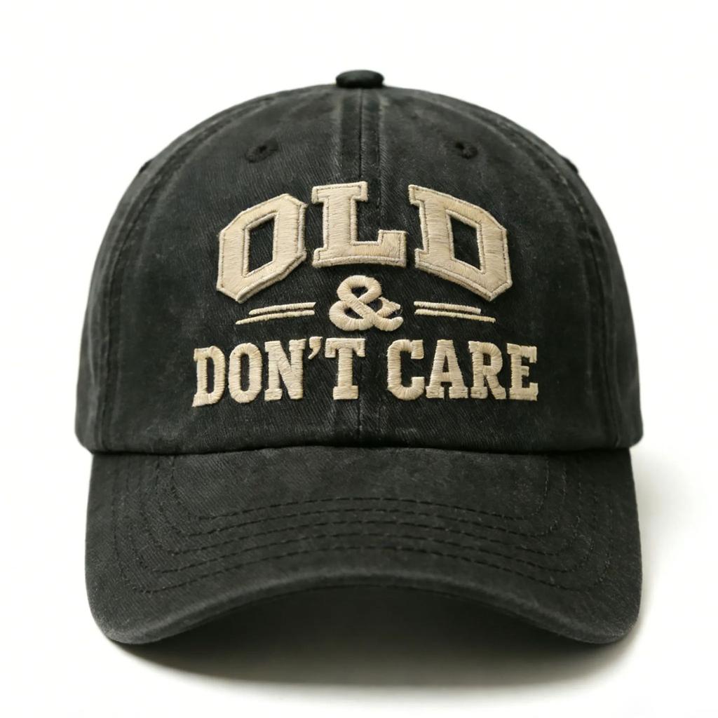 Adjustable Baseball Cap Embroidered Distressed Baseball Cap Embroidery Baseball Cap Comfortable For Gifting Outdoor Activities