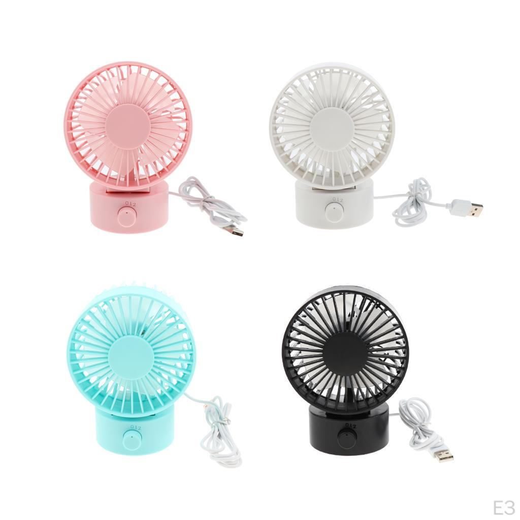 USB Personal Portable Electric Cooling Fan for Home and Travel, Camping, Fishing, Outdoors