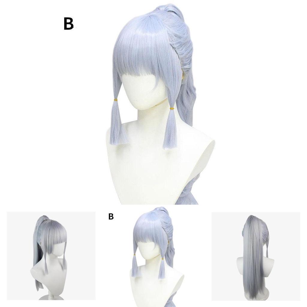 Stunning Genshin Impact Kamisato Ayaka Cosplay Wig For Women Perfect For Christmas