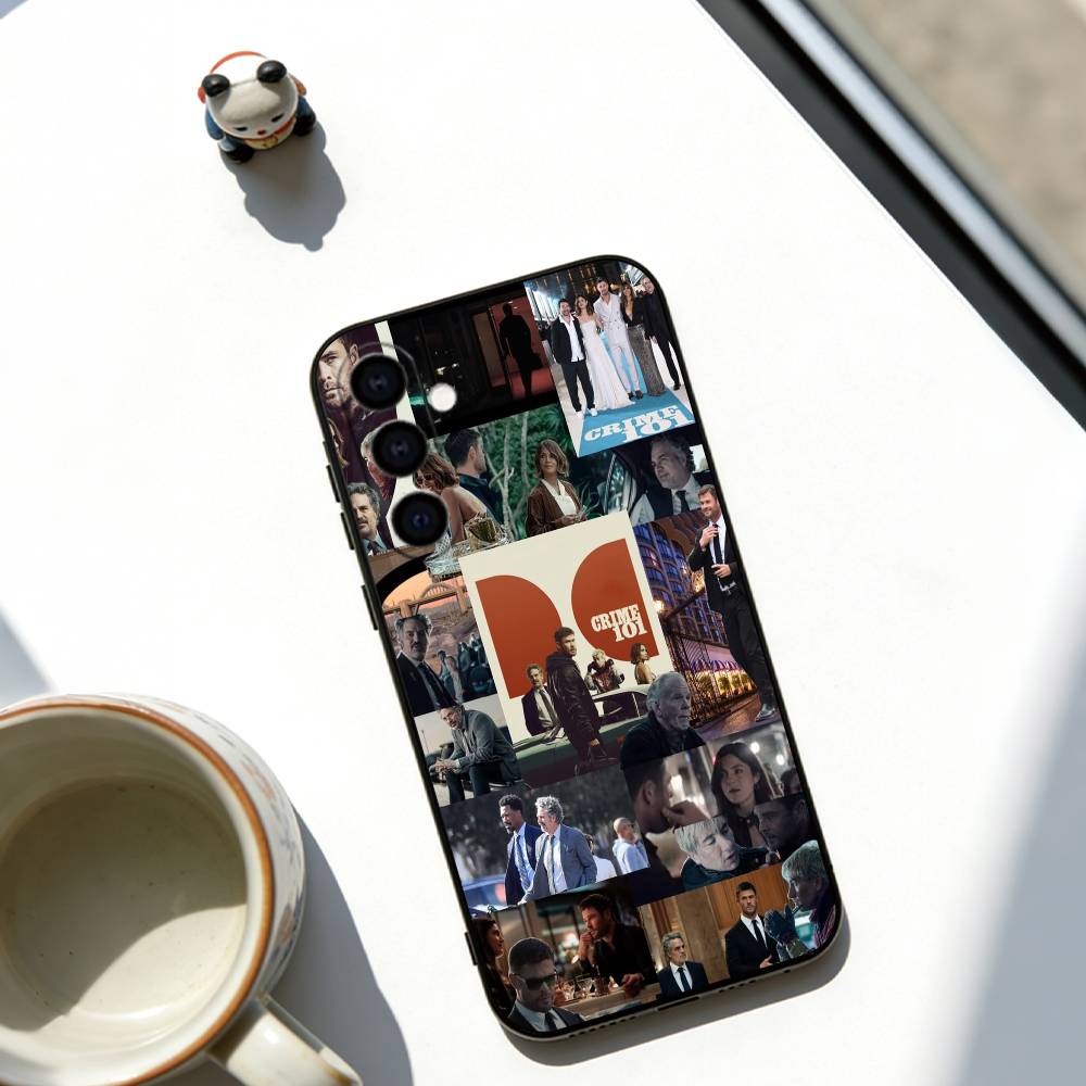The Movie Crime 101 Phone Case Black Silicone Soft For Samsung Galaxy A73,A72,A71,A70,A53,A52,A51