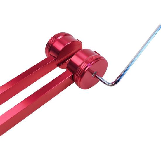 128 Hz ladička kovový zvukový vibrační nástroj pro relaxaci a vnímání těla snadno použitelná ladička s paličkou a úložným sáčkem