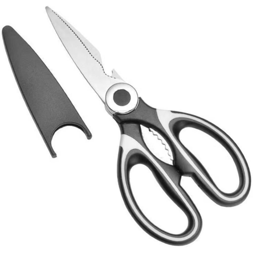 Household stainless steel strong chicken bone scissors fish-killing scissors multi-functional food scissors for the kitchen c5