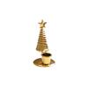 Stable Bottom Christmas Tree Candlestick Metal Christmas Table Decoration  Wedding