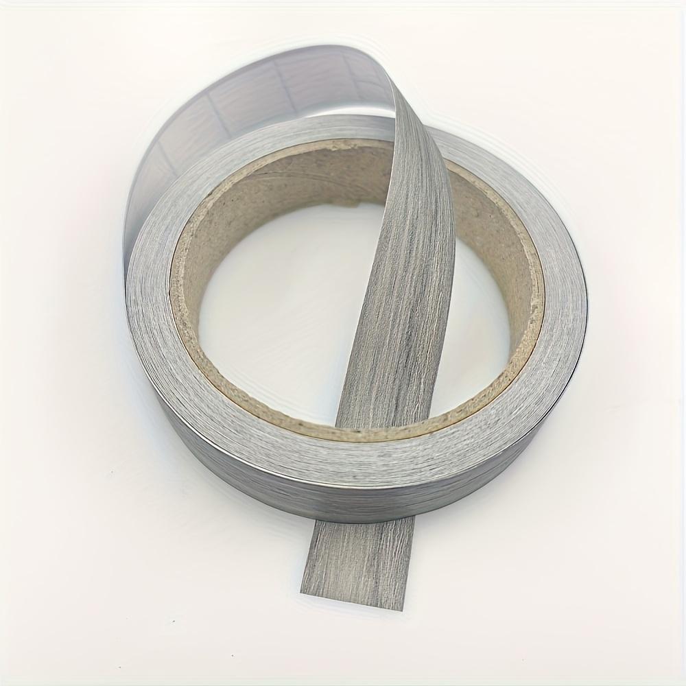 1Roll 10m PVC Self-Adhesive Wood Grain Border Tape (0.787inch X 393.7inch), Cabinet Surface Protector Tape, Wall Repair