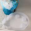 Small Wine Glass Tray Molds Beer Plate Moulds Water Cup Tray Resin Mold DIY Crafts Molds Silicone Material for DIY Tray