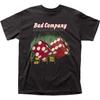 Bad Company Straight Shooter Mens T Shirt Music Classic Rock Band Tee New Black