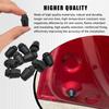 povtii 10 PCS Car Door Overslam Bumper Stopper, Rubber Auto Front Rear Door Shock Absorber Guard Cushion, 8219128010 Door Dampers Buffer Pad, Door