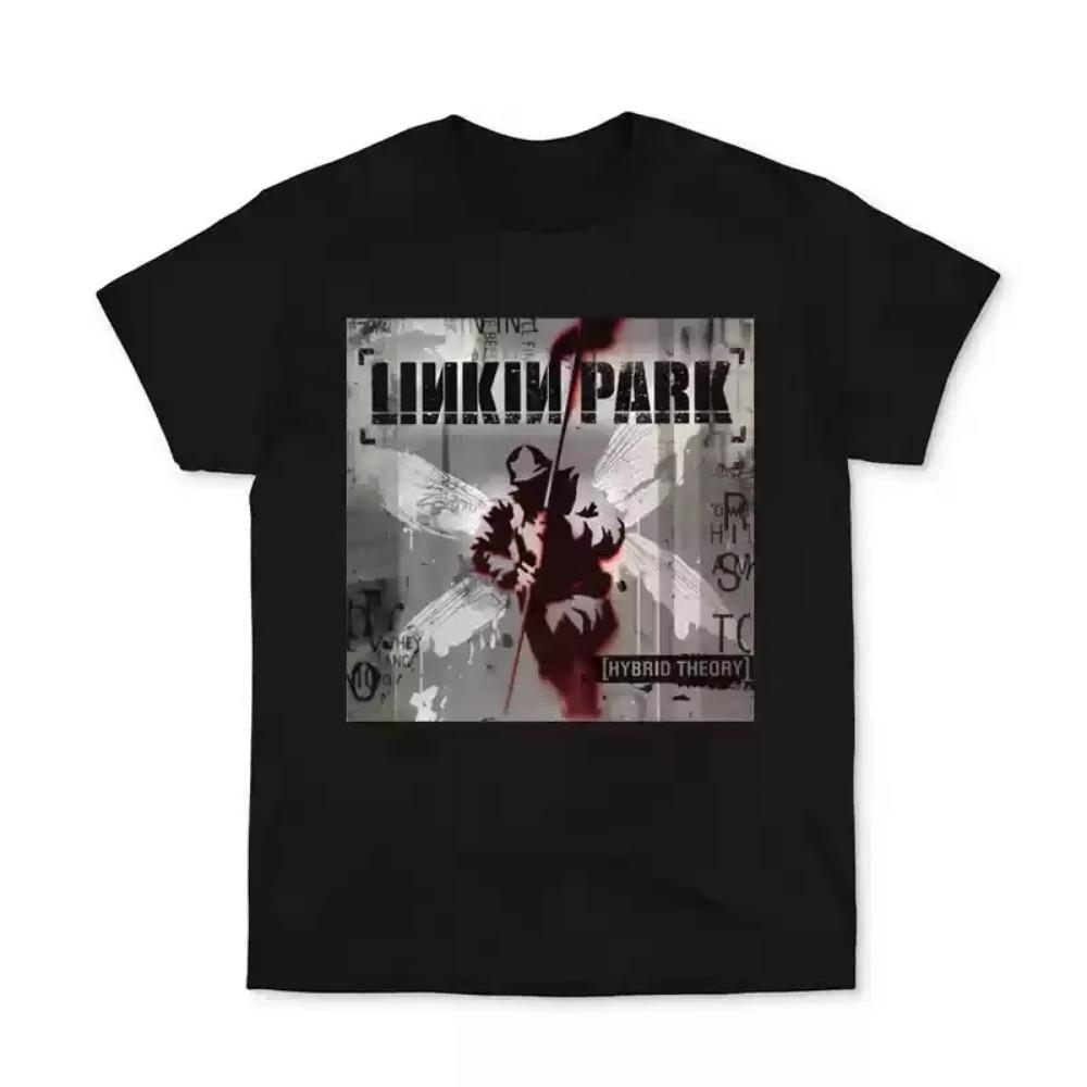 2024 Popular New Linkin Park  Europe and The United States Short-sleeved T-shirt Clothes for Men and Women Around