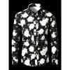Colorful Flowers Rose Pattern 3D Printed Men's Long Sleeved  Shirt Casual Shirt Men's Retro Shirt Fashionable Men Clothing Tops