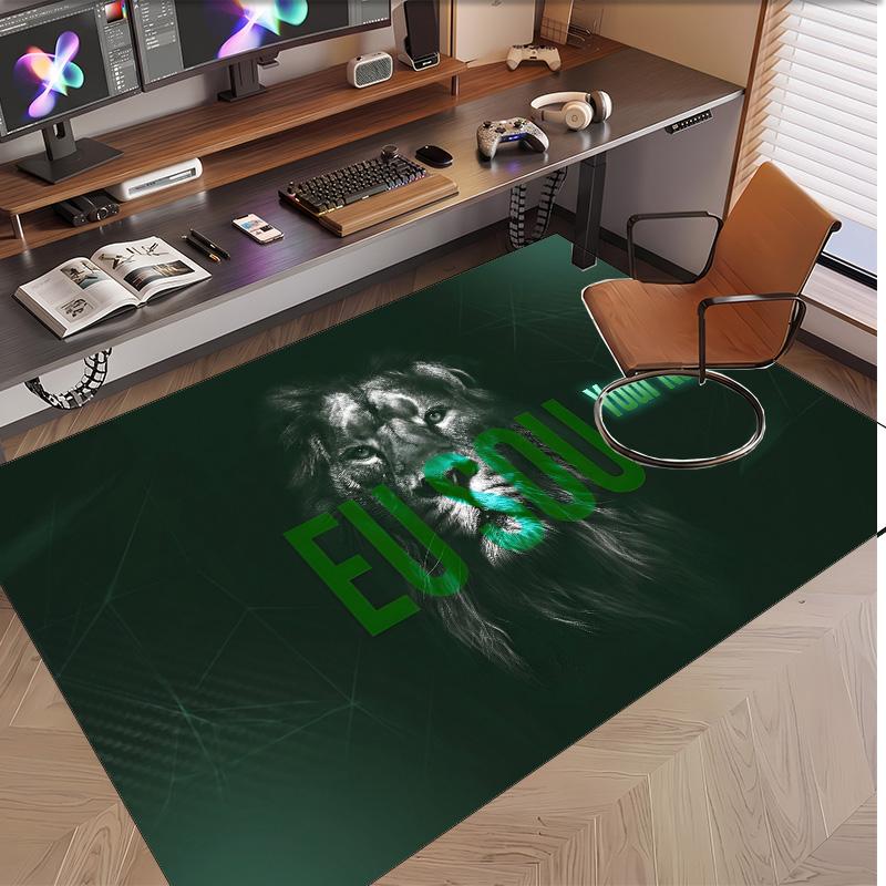 Personalized Crystal Velvet Carpet Sporting CP Pattern Non Slip Floor Rug