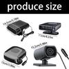 Universal Car Heater 12V 24V Rapid Temperature Rise Defogging Fan Defrost Defogger Heater With ABS Housing