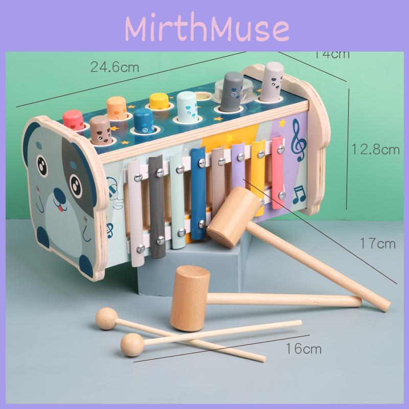 Wooden Multifunction Whacka Mole Children Toy Focus Cognitive Development Gift