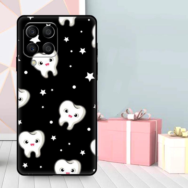 

Cute Tooth Dentist Case For Samsung Galaxy M56 M52 M32 M53 M16 M11 M21 M31 M35 M12 M13 M14 M15 M36 M55 M34 M54 Samsung M35