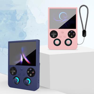 Protective Case for ANBERNIC RG477V Handheld Game Console Silicone Protective Case Includes 4 Button Caps Anti-Scratch