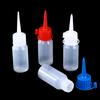 1Pc Reuse White Plastic Bottle Squeeze Glue Applicator Paper Quilling Needle Tip