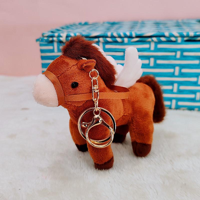 Cute Pony Plush Toy Animal Figure With Pp Cotton For Kids And Collectors