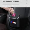 Portable Car Trash Pressing Type Trash Can For BMW M M2 M4 E46 E90 E60 F30 F10 E39 E36 F20 G30 G20 E87 E92 E91 E30 X1 X3 X5