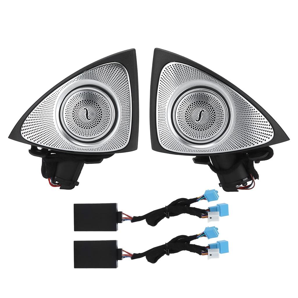 7-Color Ambient Lighting LED Rotating Tweeter Replacement for Mercedesbenz S-Class W222 2014-2017