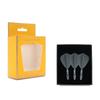 CUESOUL ROSTAK57 T19 Series Mixed Shaft Integrated Kite Shape Set of 3 Two-Tone Dual-Material Flights, Series, (Gray) CS-AK57FZ11-8S