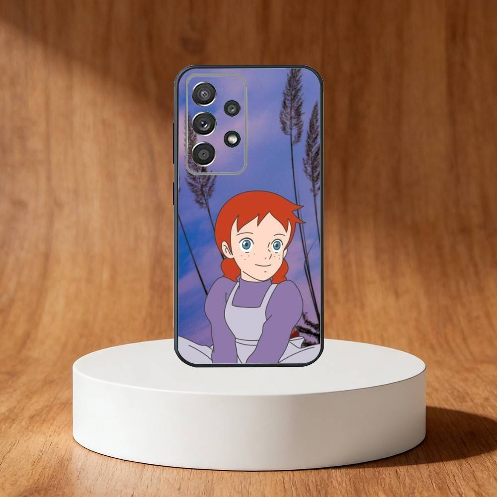 Anne of Green Gables Anne Shirley Phone Case For Samsung S25,S24,S21,S22,S23,S30,Ultra,S20,Plus,Fe,Note,10,9,5G Black Cover