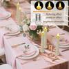 17cm Flameless Flameless Taper Candles with Remote Timer Flickering Electric Candlesticks Long-Lasting 3D-Wick LED Window Candle