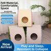 Four Seasons Cat Bed Stackable Cat Scratching Board Japanese Style Cat Castle Cat Furniture