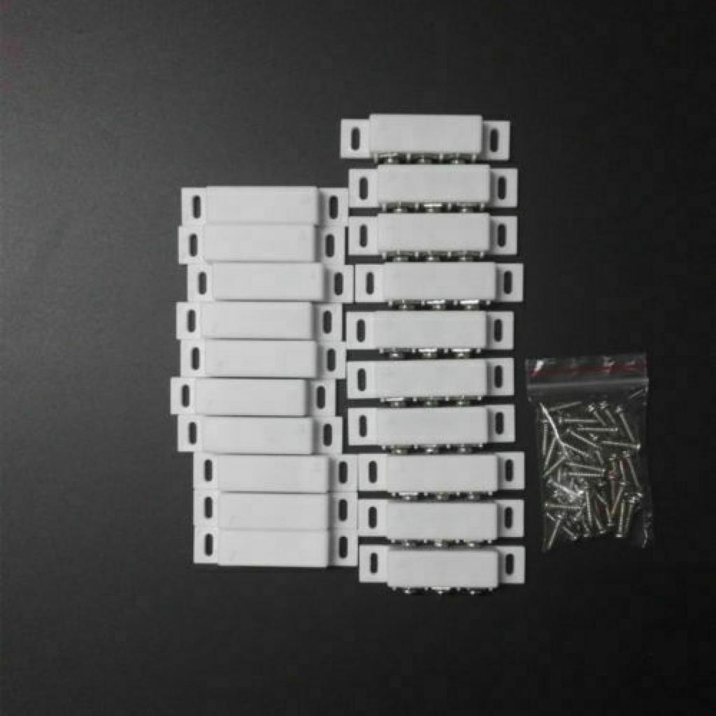 10 Stück 31B Magnetischer Türkontakt Reed-Schalter Magnetschalter Normally Open Closed NC NO Türalarm Fenstersicherheit