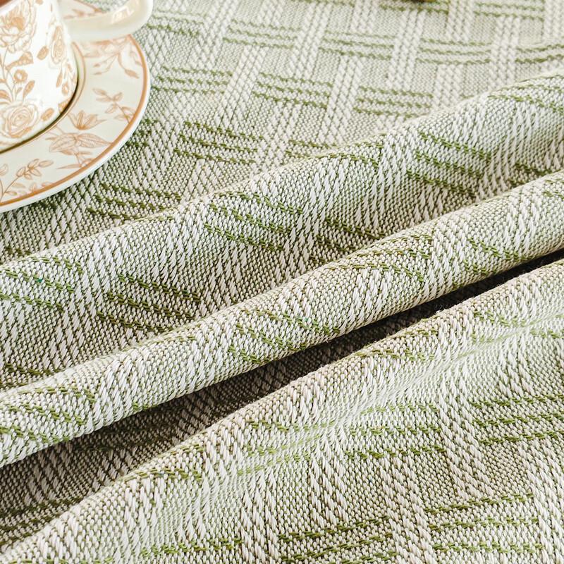 Changbaosen French Grid Pattern Tablecloth