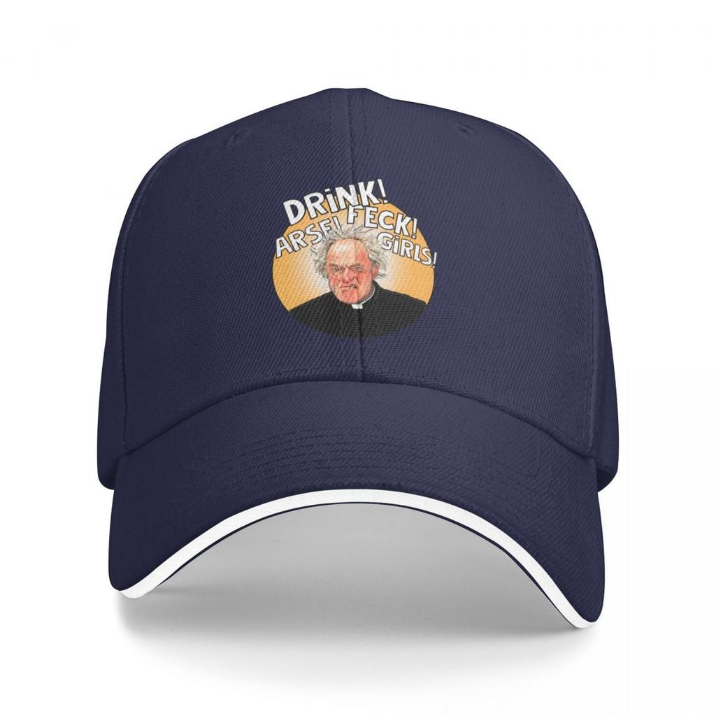 Baseball Caps Father Jack Drink Arse Feck Funny Customized FeUnisex Unisex Casual Spring Hats